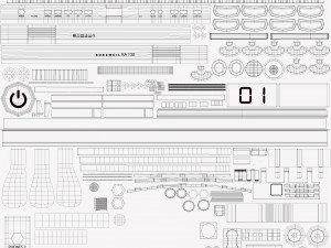 Kurzweil Keyboard KA130 White Modelo 3D
