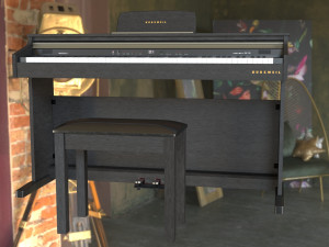 Kurzweil Keyboard Ka130 3D Model