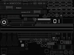 Tastiera Kurzweil Ka130 Modello 3D