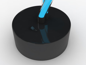 Neon Lightning Lamp Modelo 3D
