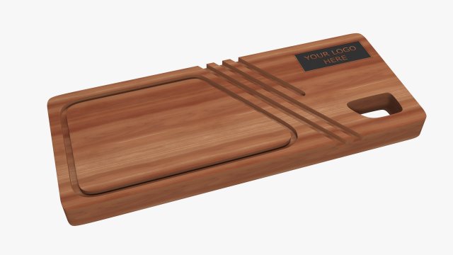 Branding Cutting board Modello 3D .c4d .max .obj .3ds .fbx .stl .blend 