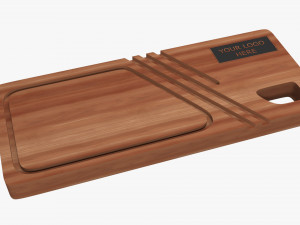 Branding Cutting board Modelo 3D