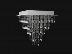 Modern Hanging Lamp 3D Modell