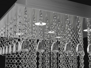Modern Hanging Lamp 3D Modell