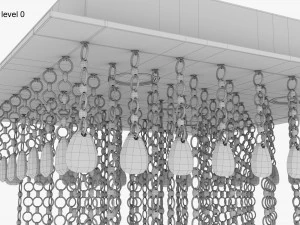 Modern Hanging Lamp 3D Model