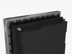 External Intercom Commax 3D Model