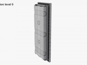 External Intercom Commax Modèle 3D