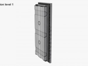 External Intercom Commax Modèle 3D