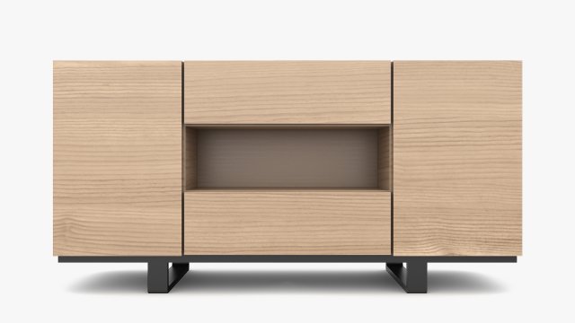 Modern Sideboard 3D-Modell .c4d .max .obj .3ds .fbx .stl .blend 