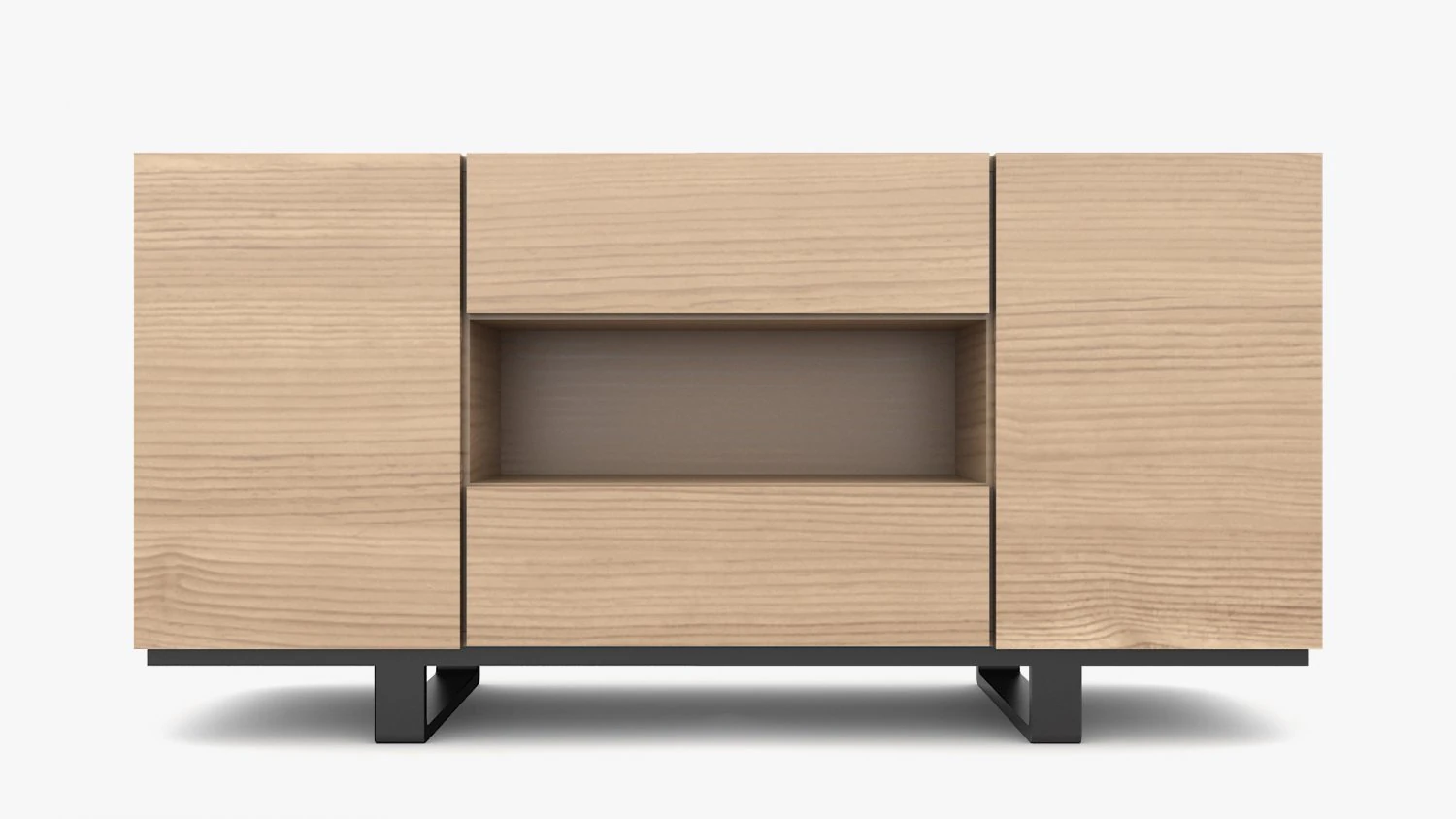 Credenza moderna Modello 3D .c4d .max .obj .3ds .fbx .stl .blend 