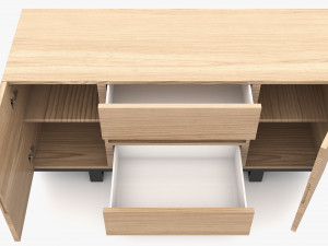 Modern Sideboard 3D-Modell