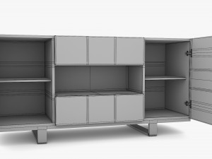 Modern Sideboard 3D-Modell