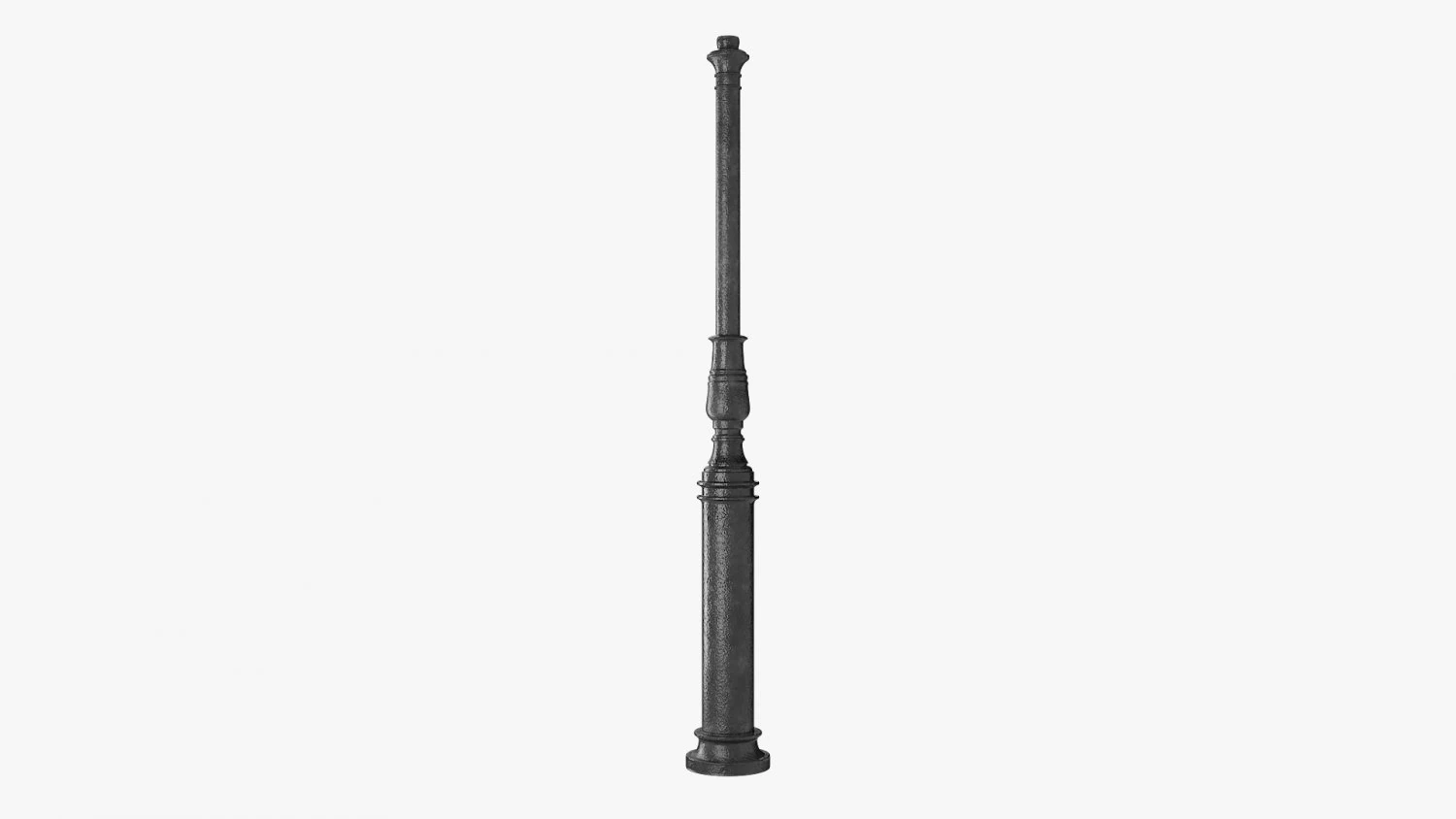 Cast Iron Column 3D Model .c4d .max .obj .3ds .fbx .stl .blend 