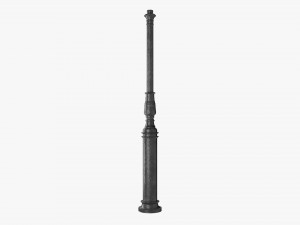 Cast Iron Column 3D 模型