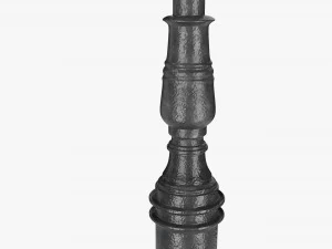 Cast Iron Column 3D Model