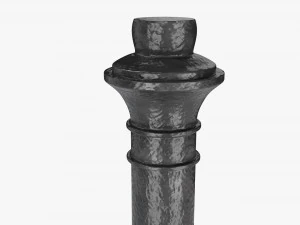 Cast Iron Column 3D Model