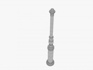 Cast Iron Column 3D Модель