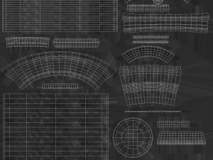 Cast Iron Column 3D Model