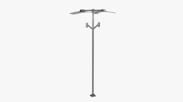 Modern Street Lamp Modello 3D .c4d .max .obj .3ds .fbx .stl .blend 