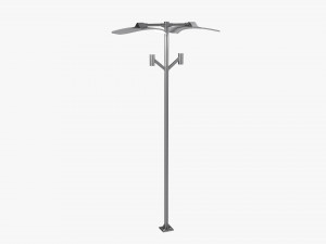 Modern Street Lamp 3D Model
