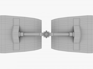 Modern Street Lamp Modello 3D