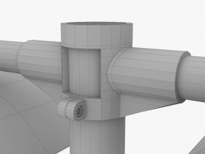 Modern Street Lamp Modello 3D