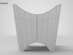 Stone Bench BKF 2000 3D Model