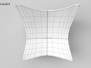 Stone Bench BKF 2000 3D Model
