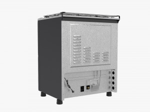 Double Oven Cooker Modèle 3D