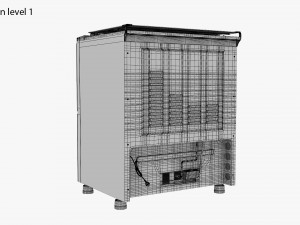 Double Oven Cooker Modèle 3D