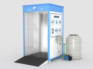 Sanitizing booth 3D Model