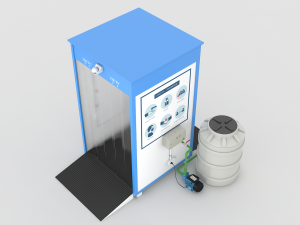 Sanitizing booth 3D Модель