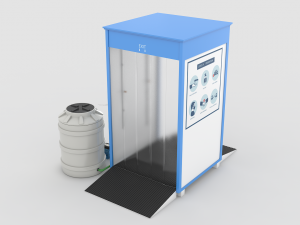 Sanitizing booth 3D Модель