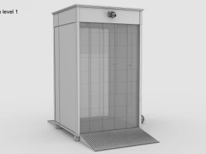 Sanitizing booth 3D Model