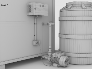 Sanitizing booth 3D Модель