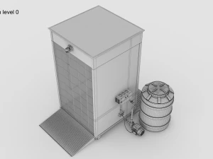 Sanitizing booth 3D Model