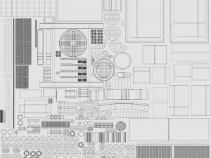 Sanitizing booth 3D Model
