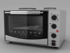 oven kecil Model 3D