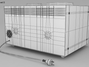 Mini oven 3D Модель
