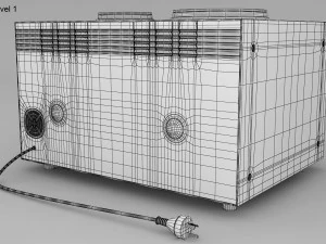 Mini oven 3D Model