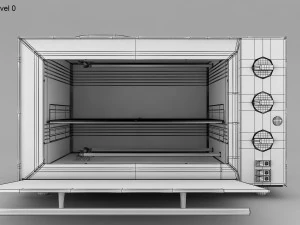 Mini oven 3D Model
