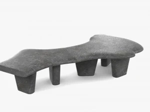 Современная скамейка 3D Модель