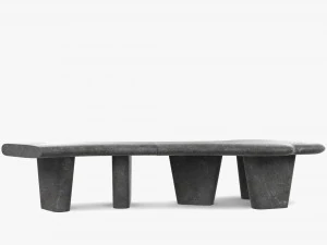 Modern Bench 3D Model
