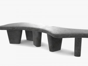 Modern Bench Modelo 3D