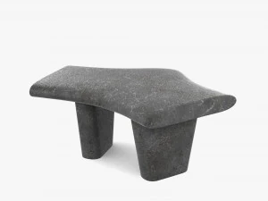 Modern Bench 3D Model