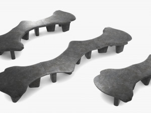 Modern Bench Modelo 3D
