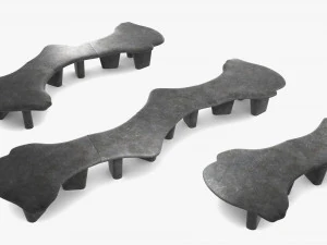 Modern Bench 3D Model