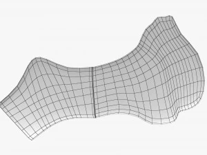 Modern Bench 3D Model