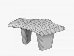 Modern Bench Modelo 3D