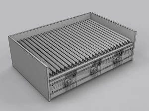 Gas Grill 3D Model
